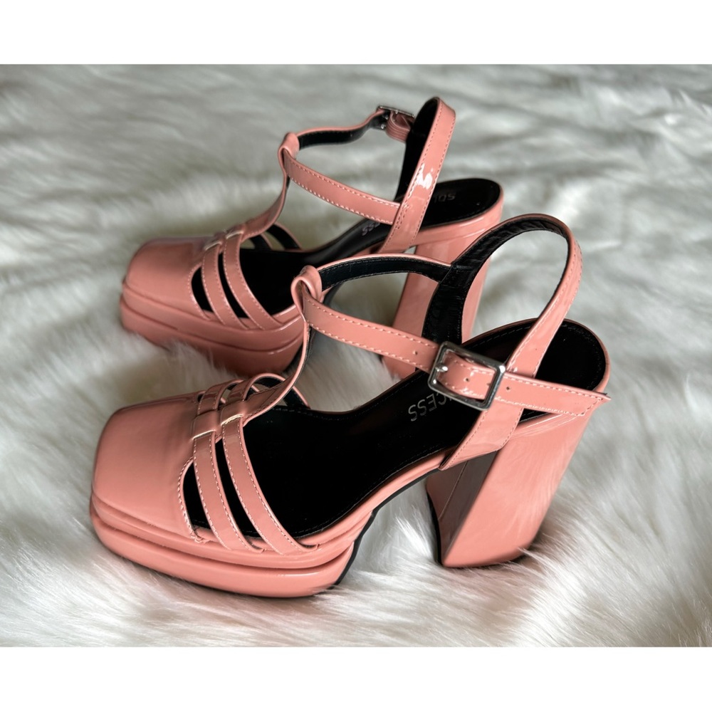 NEVER USED, Soul Princess chunky platform heels